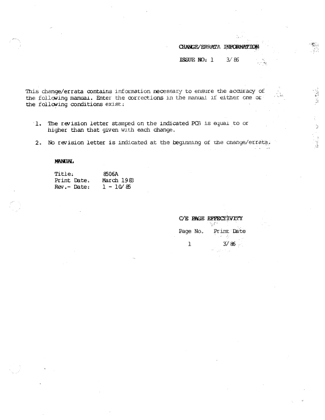 Fluke 8506A manual 