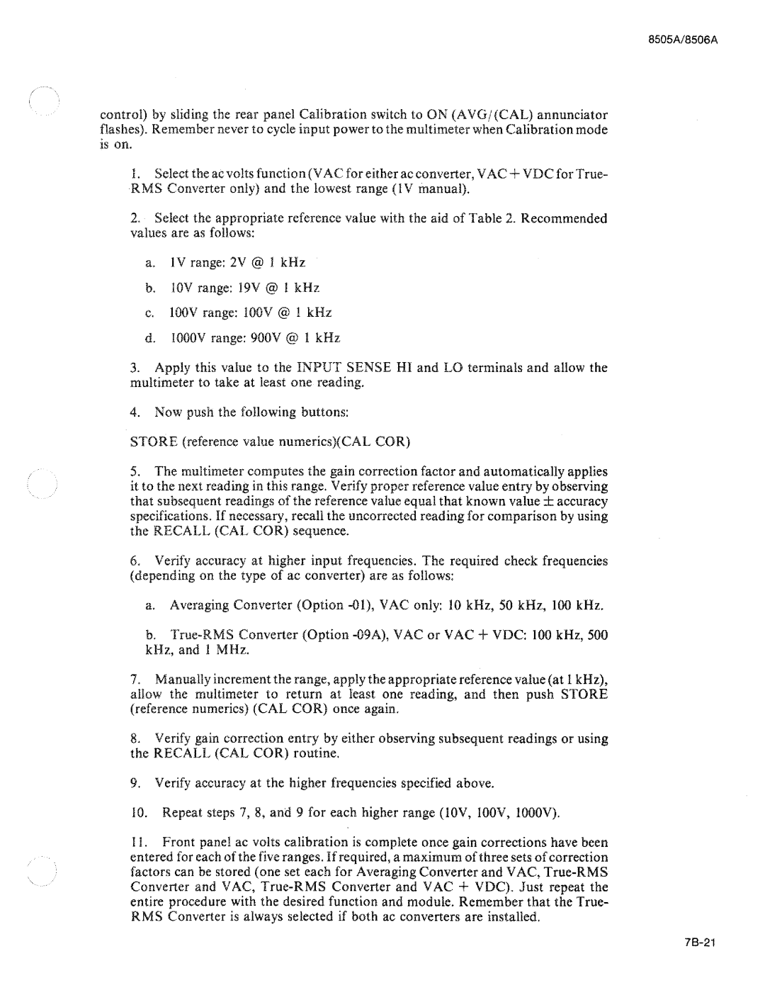 Fluke 8506A manual 