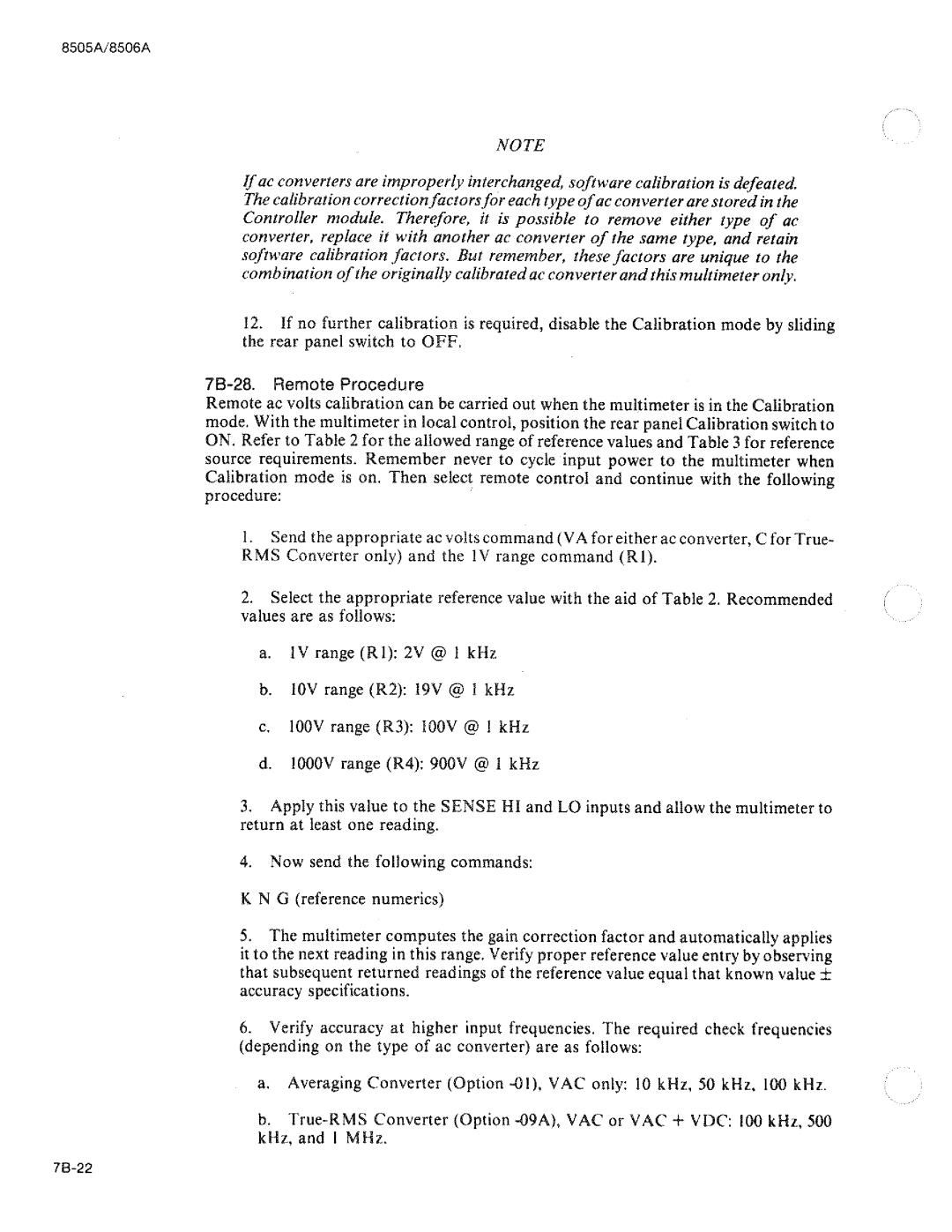 Fluke 8506A manual 