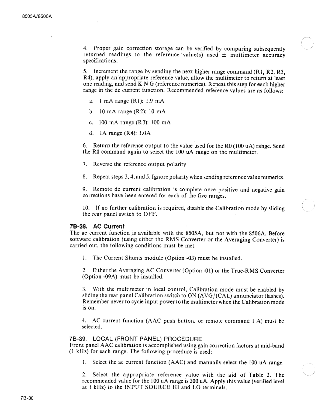 Fluke 8506A manual 