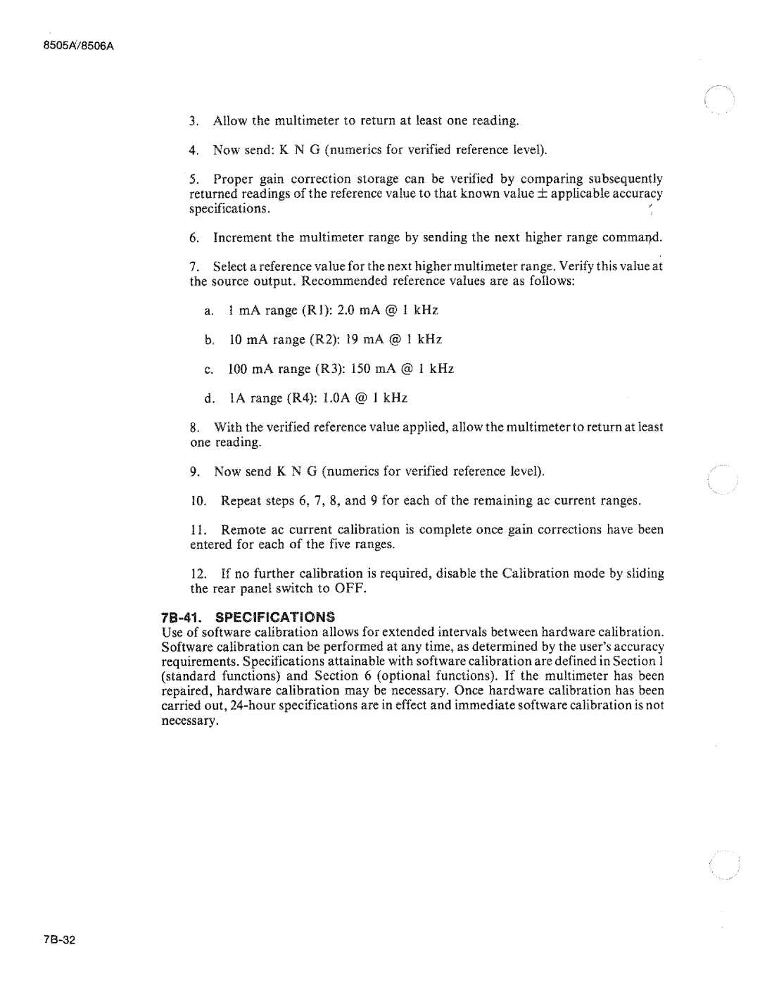 Fluke 8506A manual 