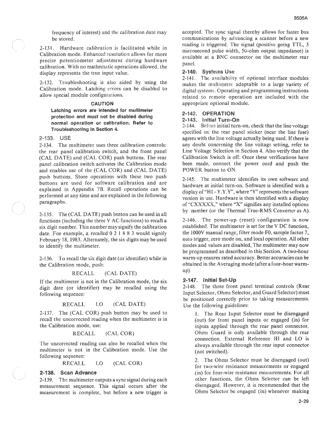 Fluke 8506A manual 