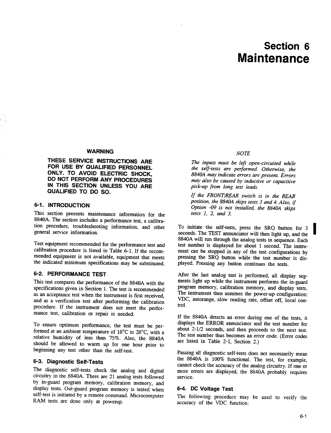 Fluke 8840A manual 