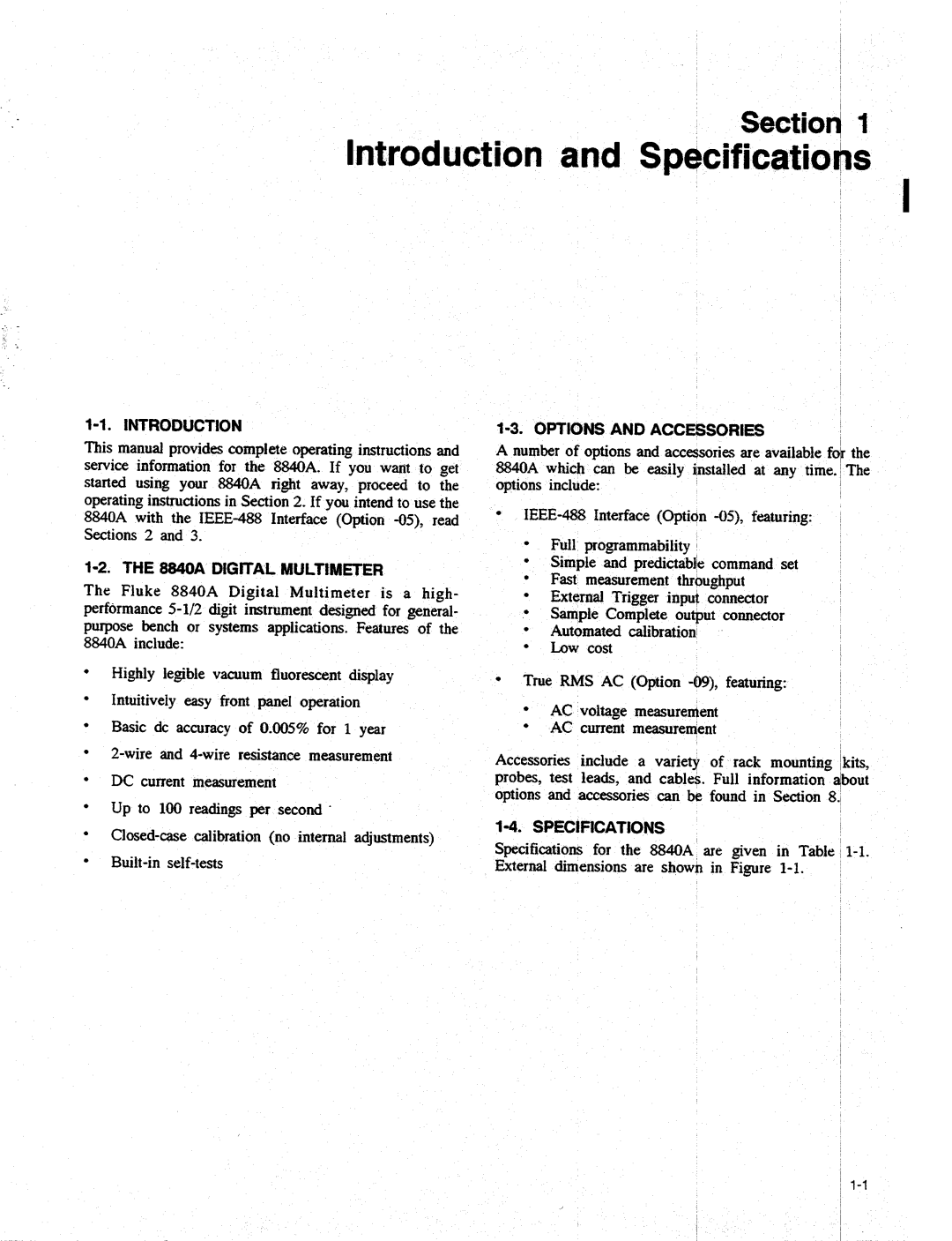 Fluke 8840A manual 