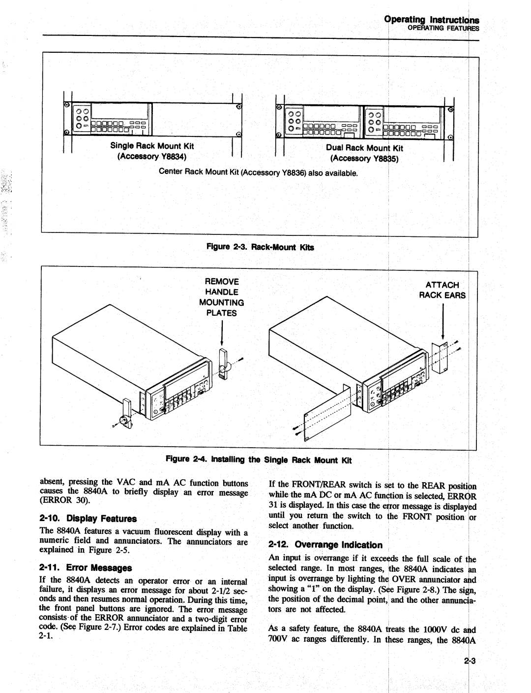 Fluke 8840A manual 