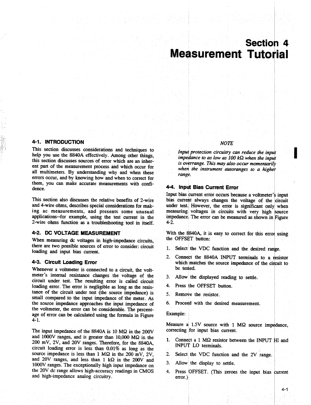 Fluke 8840A manual 