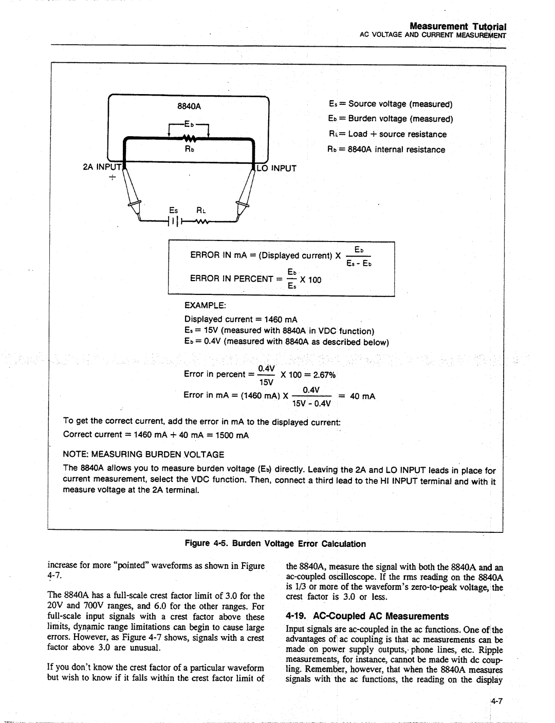 Fluke 8840A manual 