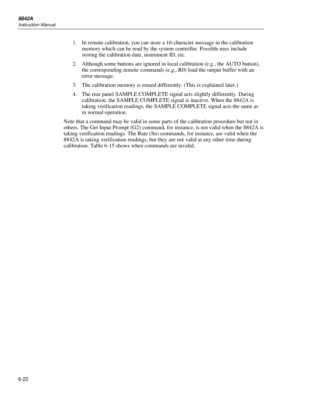 Fluke 8842a instruction manual 8842A 