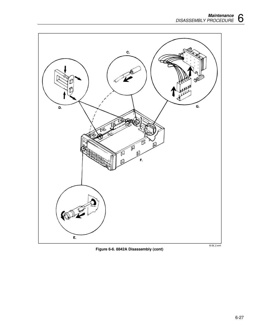 Fluke 8842a instruction manual F6-062.wmf 