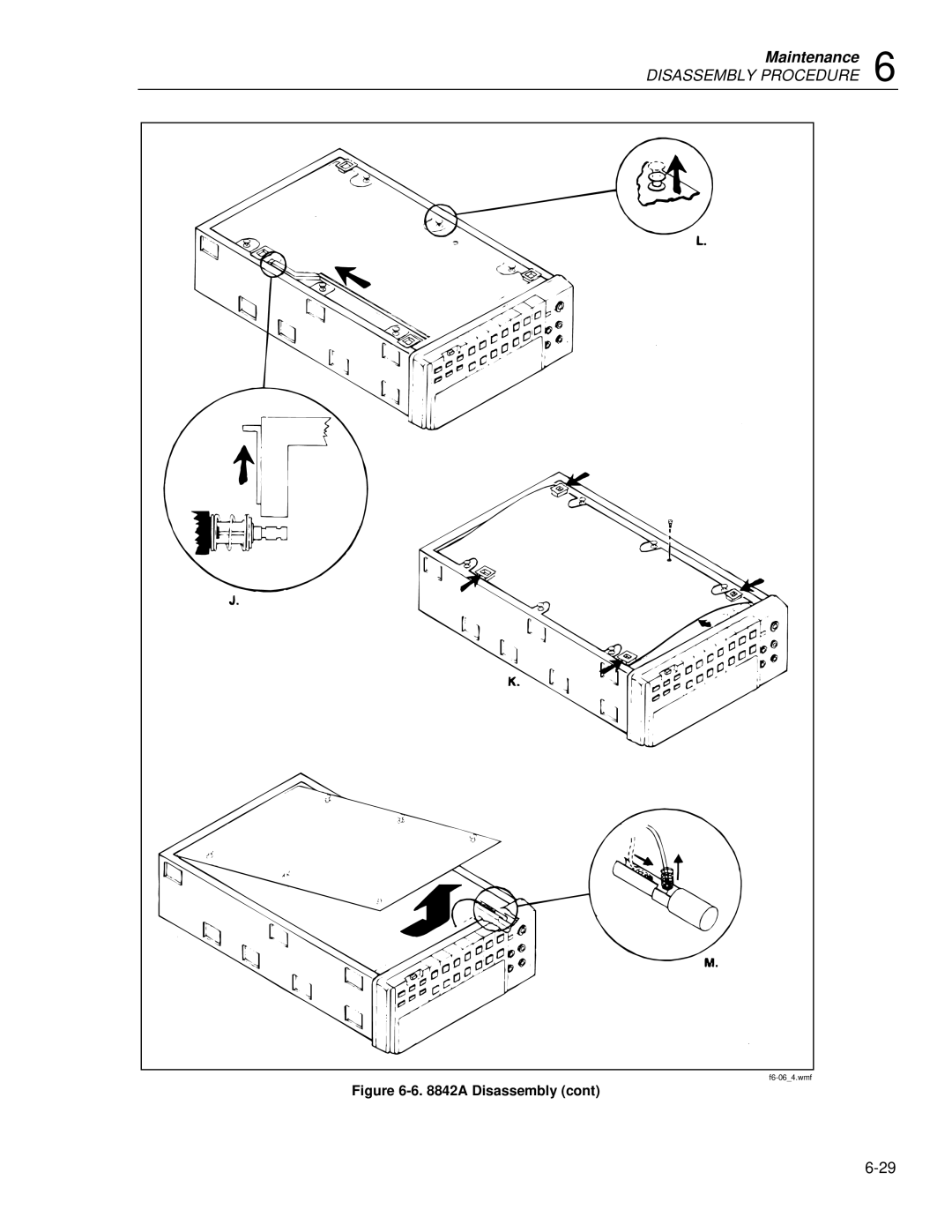 Fluke 8842a instruction manual F6-064.wmf 