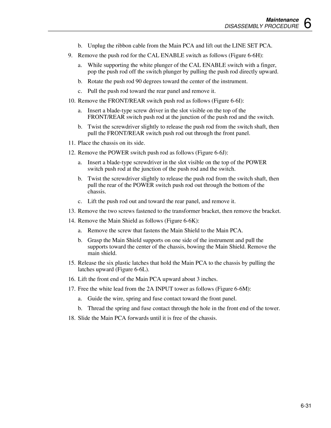 Fluke 8842a instruction manual Maintenance 