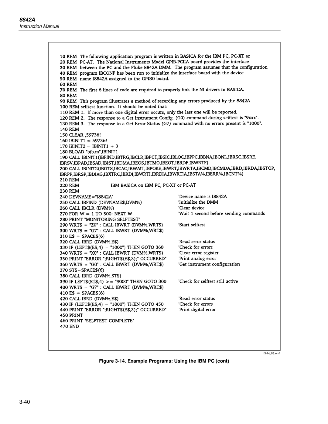 Fluke 8842a instruction manual F3-1403.wmf 