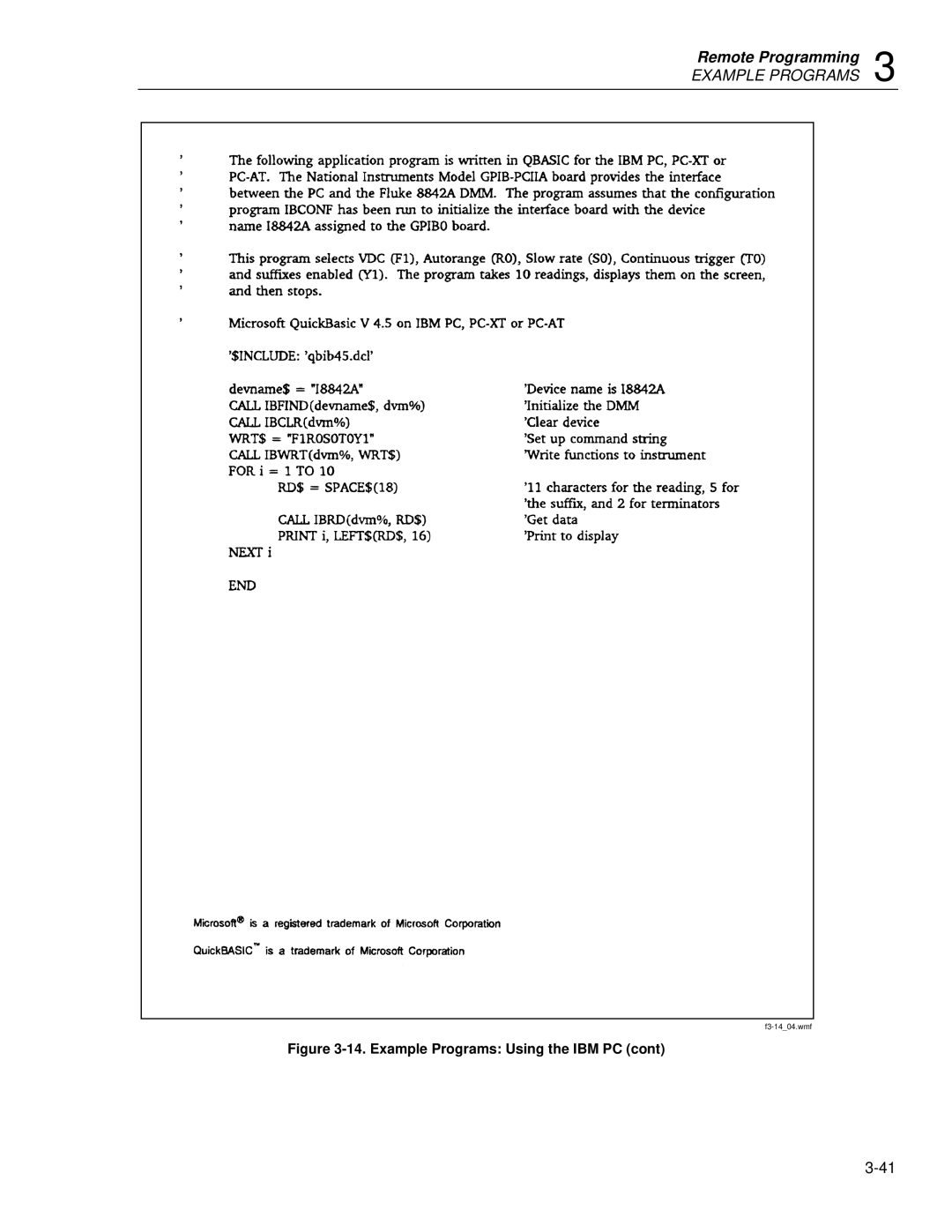 Fluke 8842a instruction manual F3-1404.wmf 