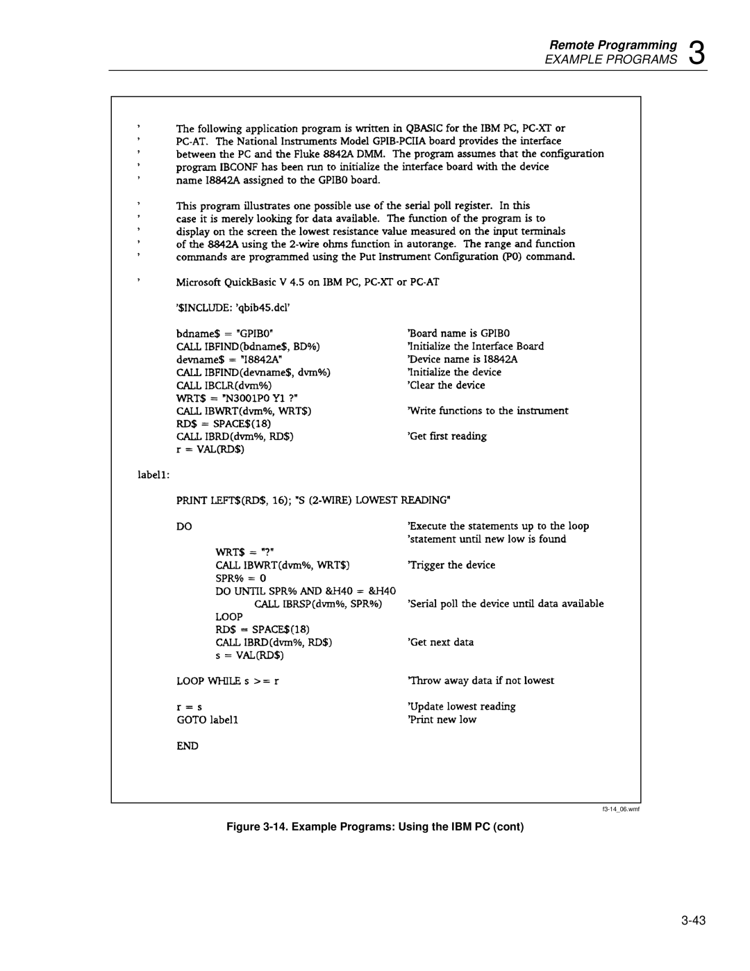 Fluke 8842a instruction manual F3-1406.wmf 