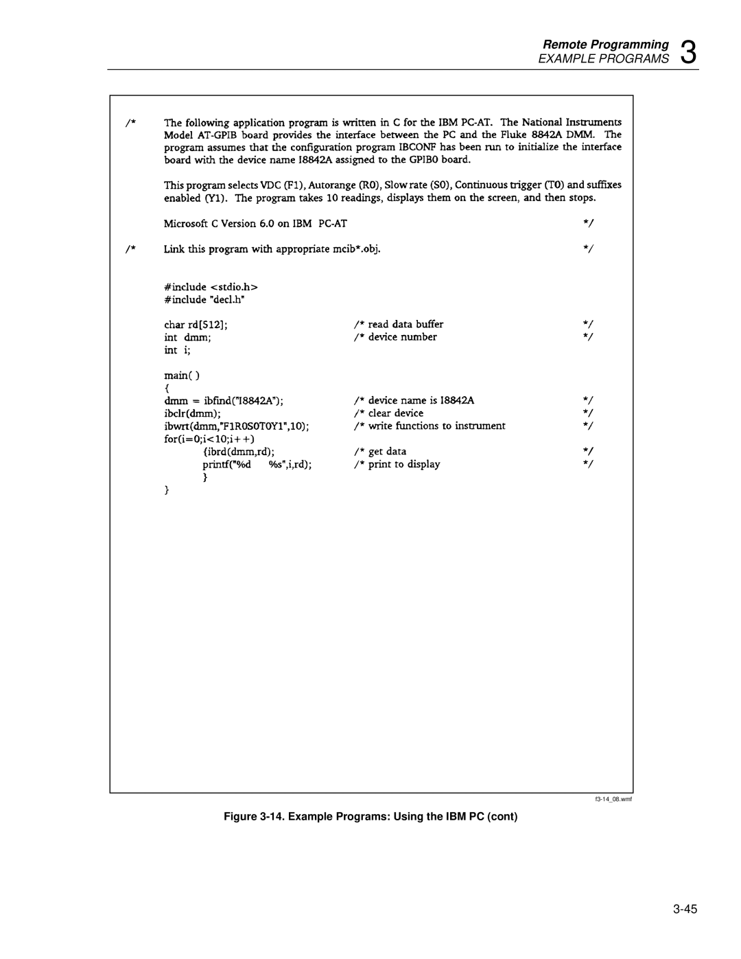 Fluke 8842a instruction manual F3-1408.wmf 