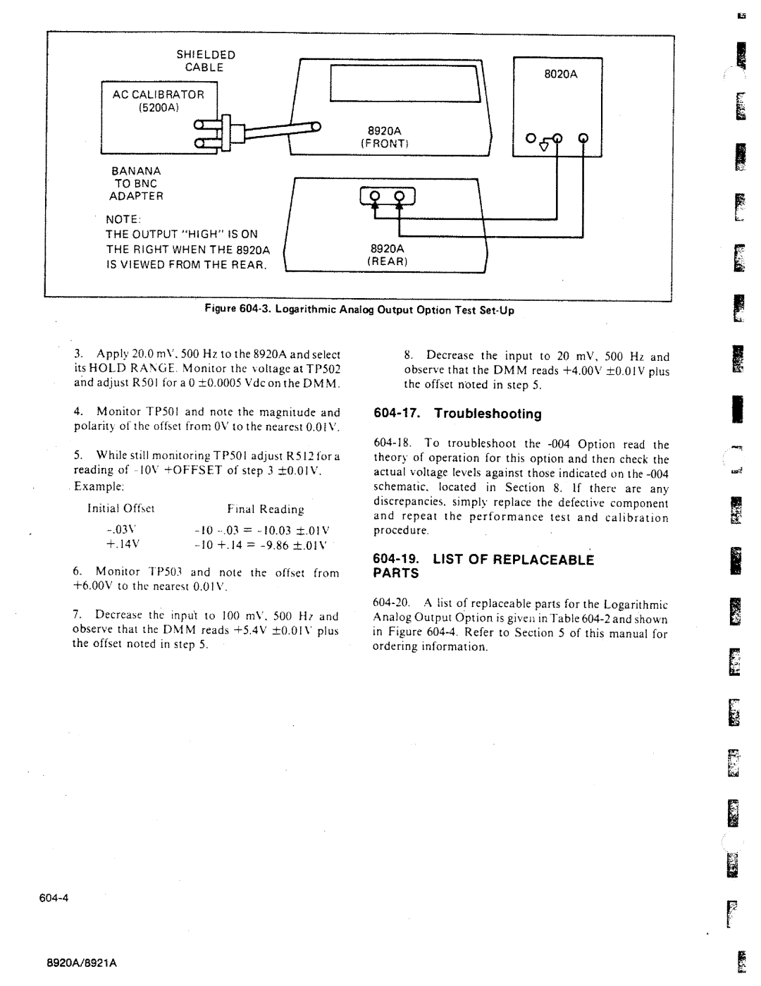 Fluke 8920A manual 