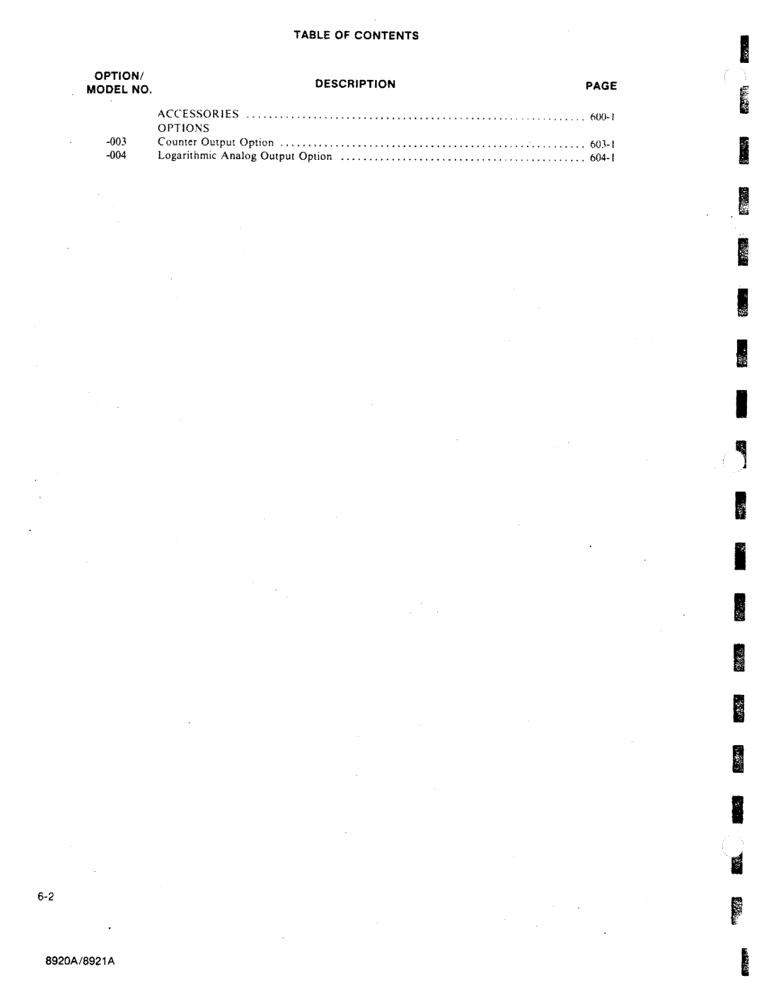 Fluke 8920A manual 