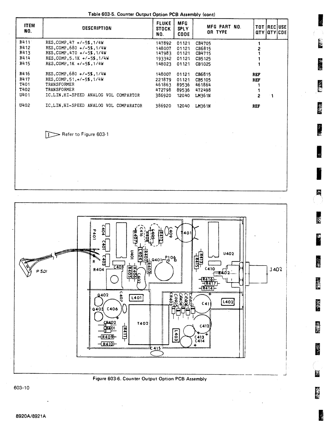 Fluke 8920A manual 