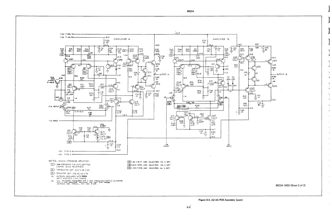 Fluke 8922A manual 