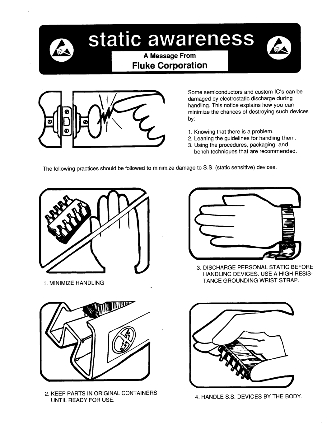 Fluke 8922A manual 