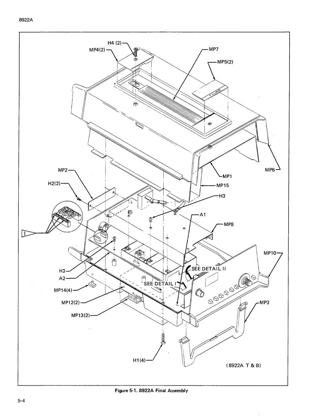 Fluke 8922A manual 