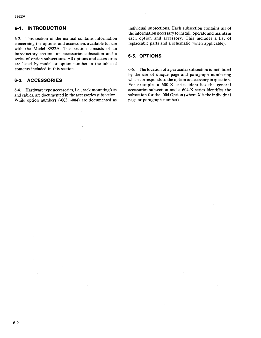 Fluke 8922A manual 