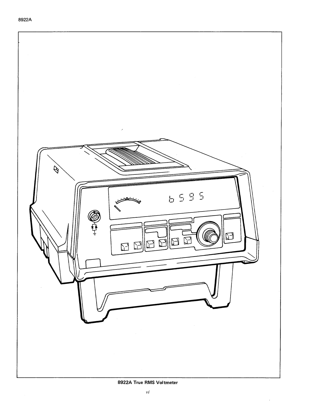 Fluke 8922A manual 