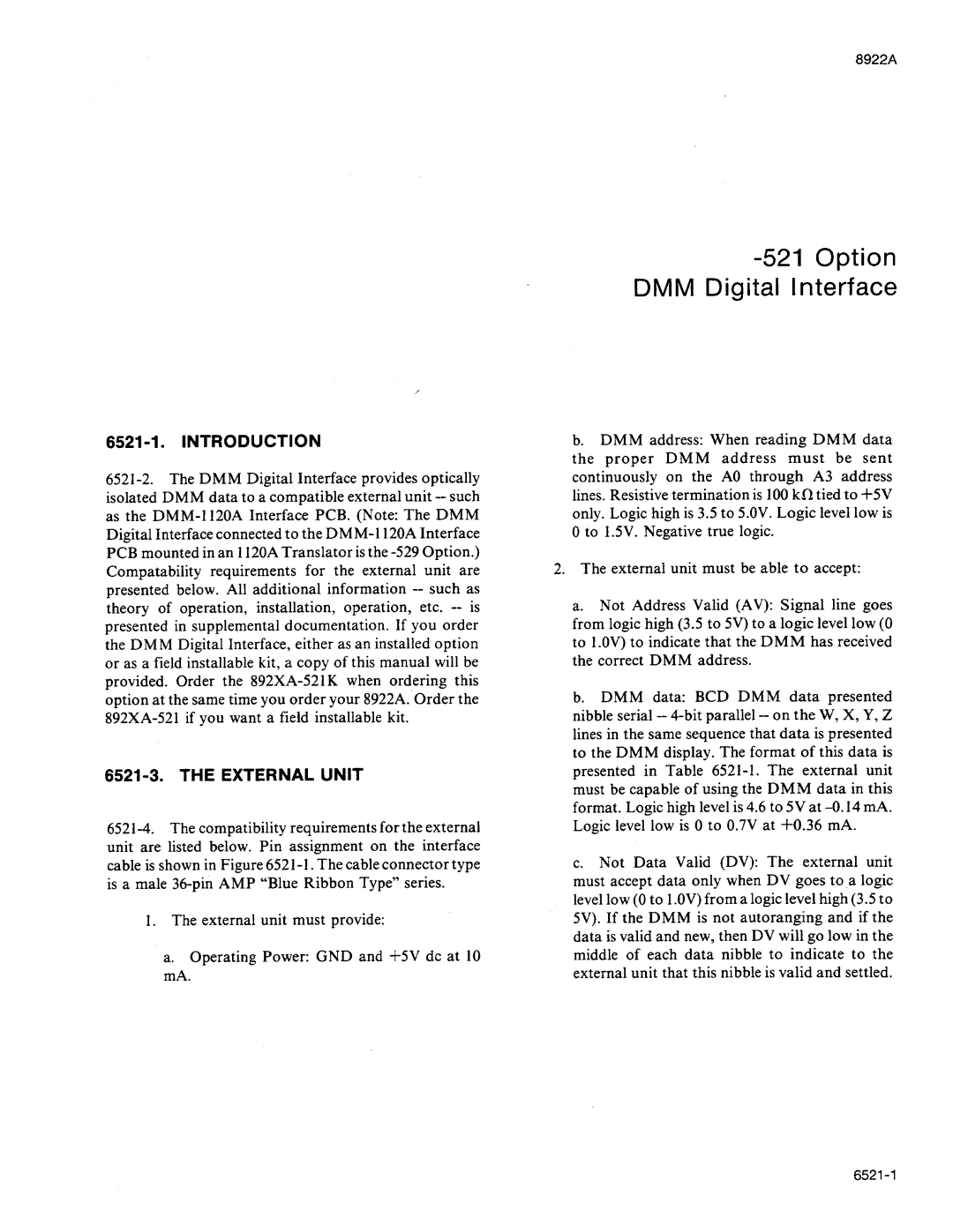 Fluke 8922A manual 