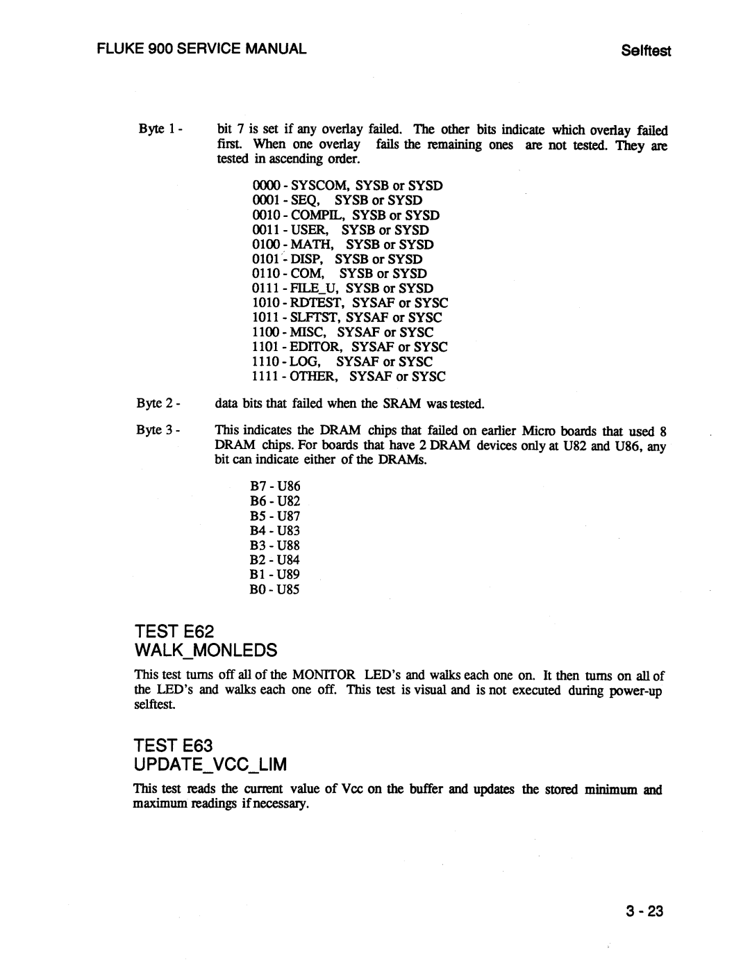 Fluke 900 manual 