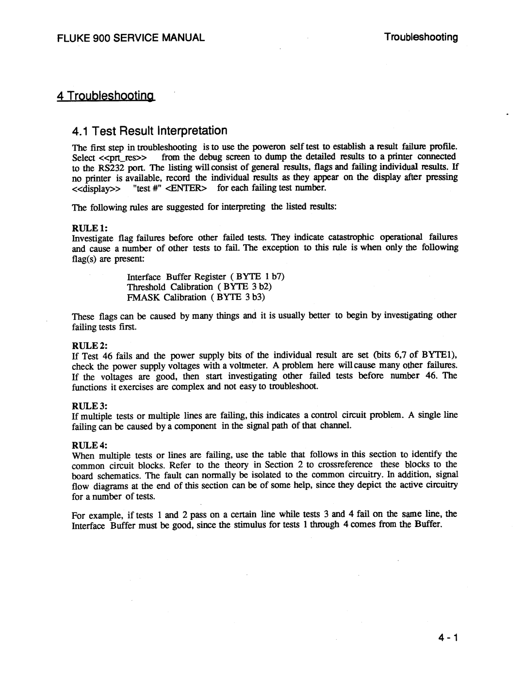 Fluke 900 manual 