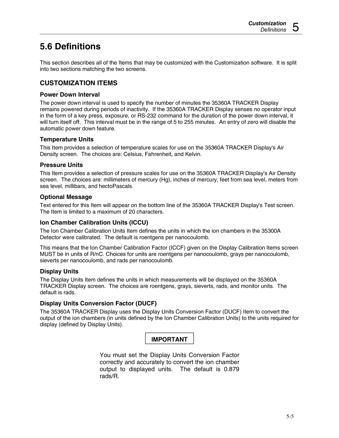 Fluke 90100 manual Definitions 