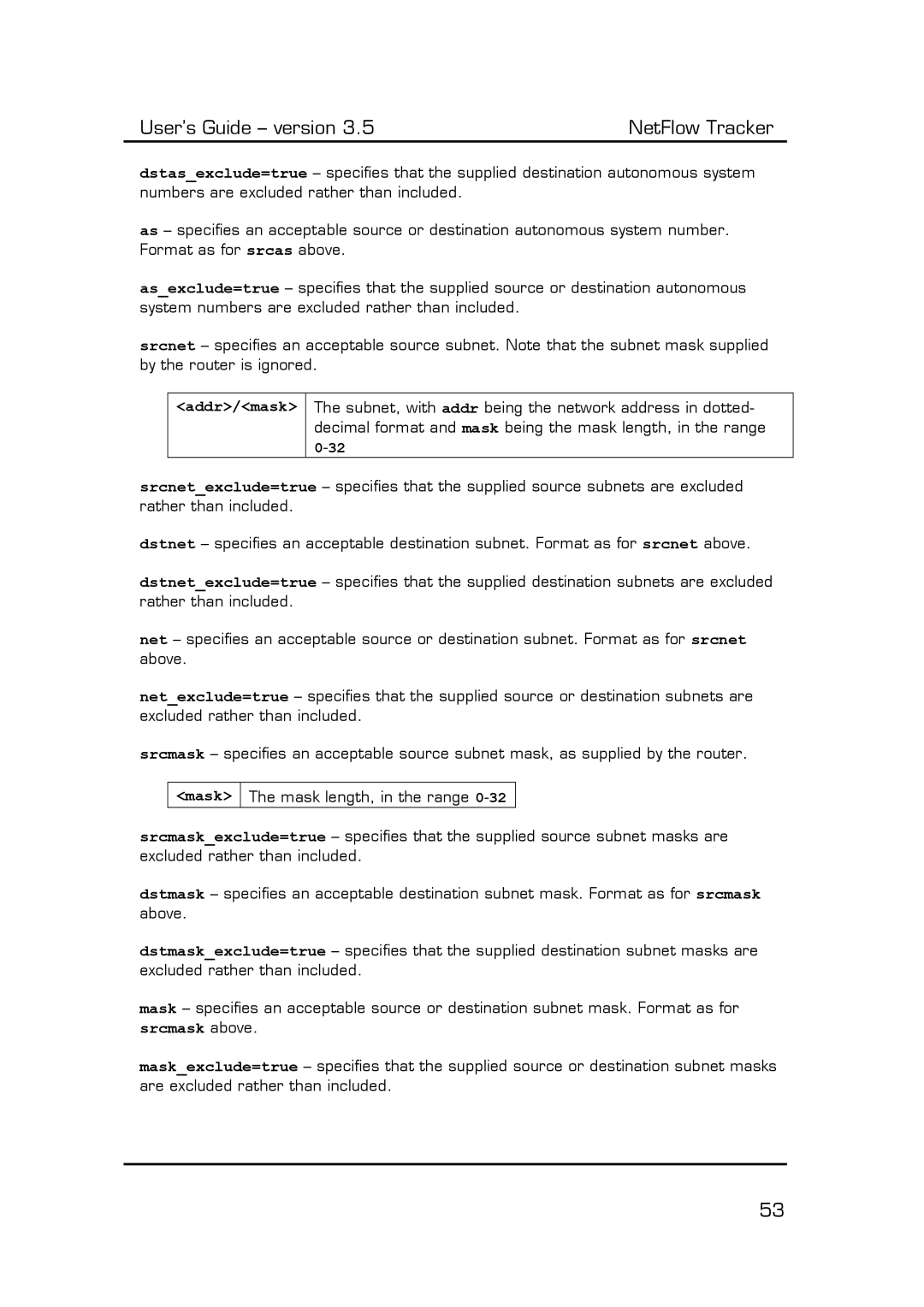 Fluke Computer Accessories manual Addr/mask, Mask 