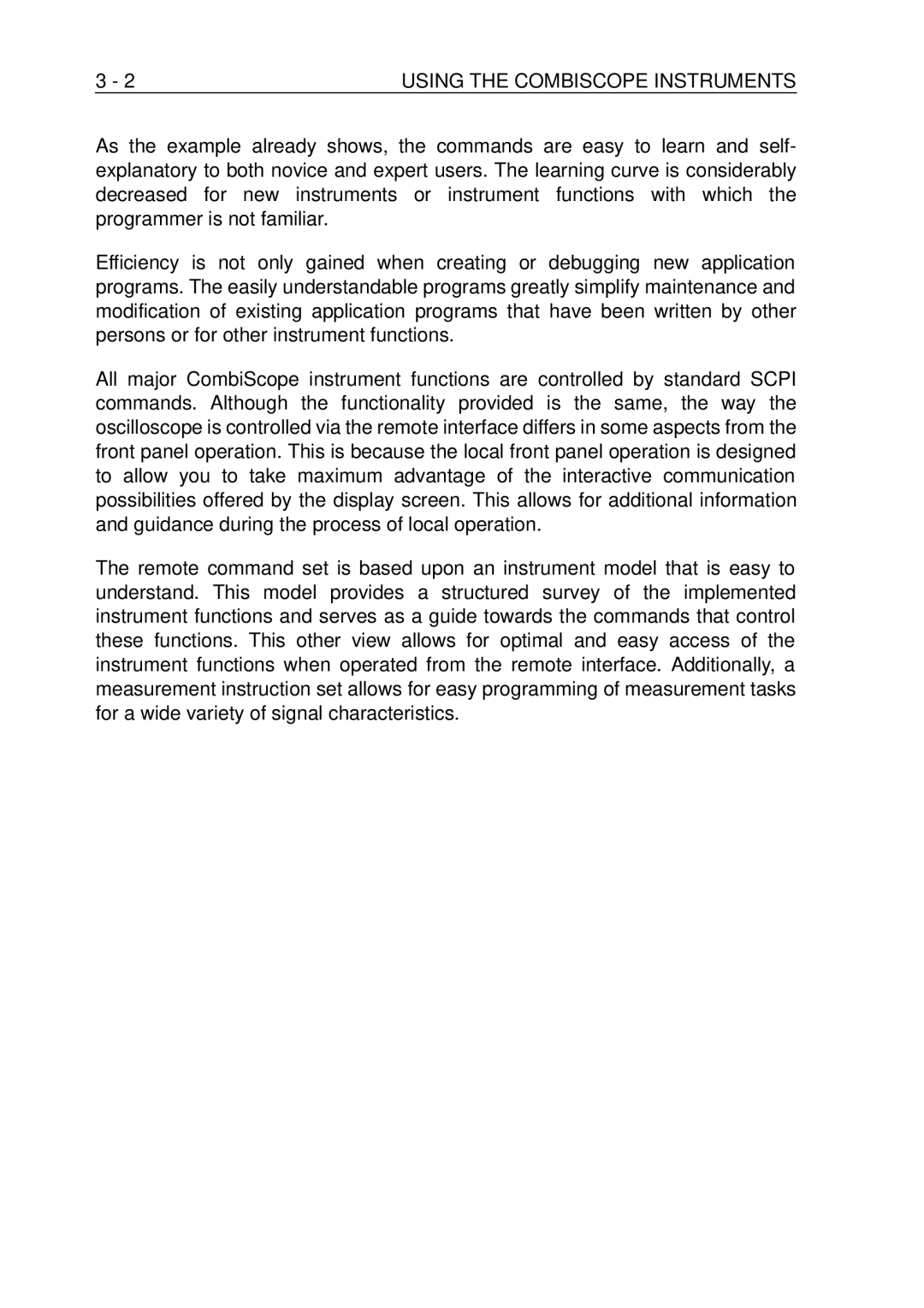 Fluke PM-3390B, PM-3380B, PM-3370B, PM-3394B, PM-3384B user manual Using the Combiscope Instruments 