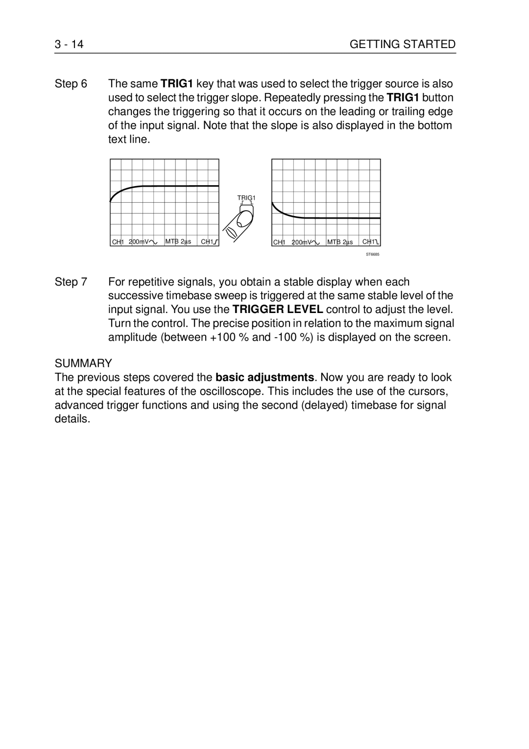 Fluke PM3370B user manual Summary 