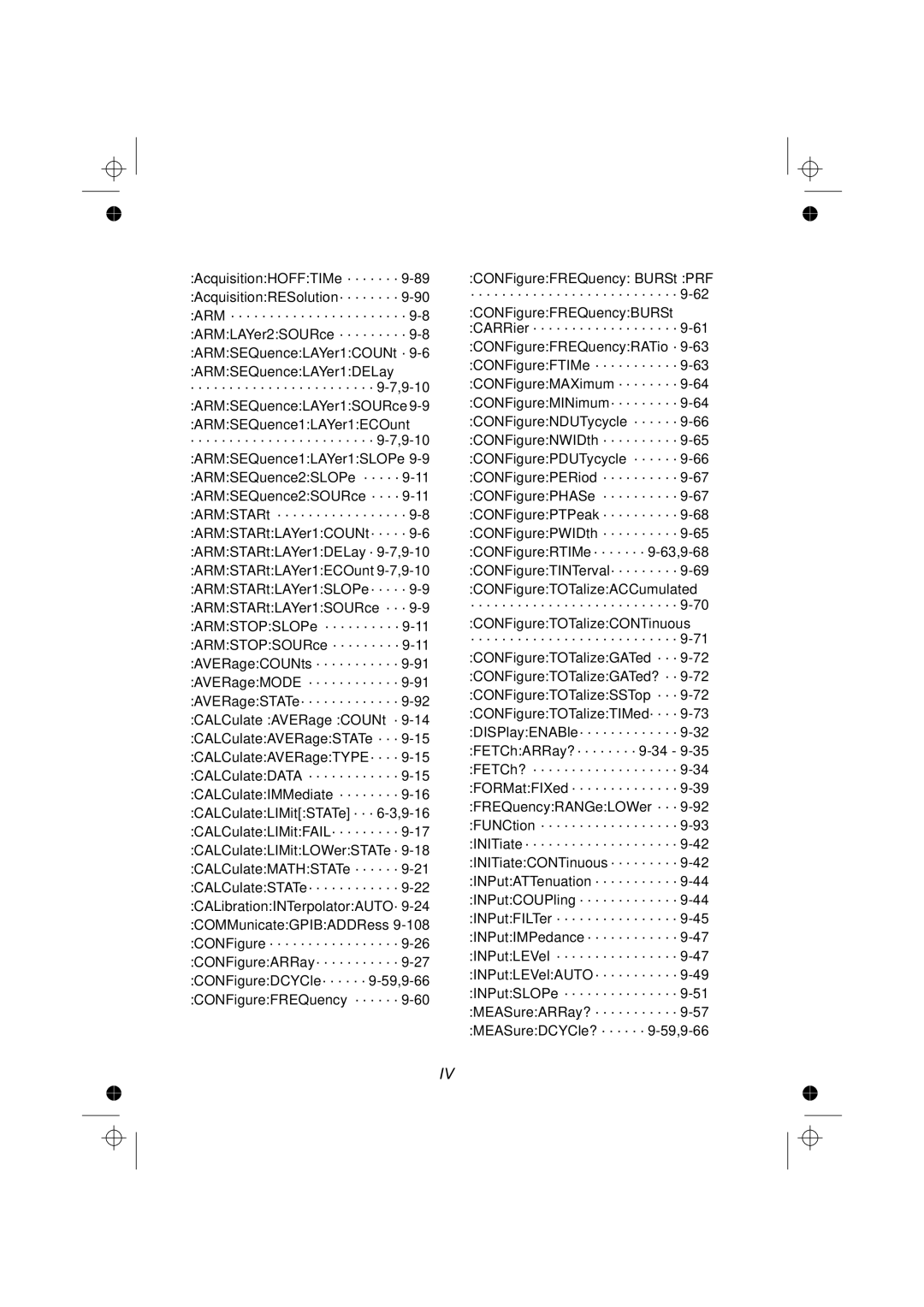 Fluke PM6685R, PM6681R manual ARMSEQuence1LAYer1ECOunt, CONFigureTOTalizeACCumulated 