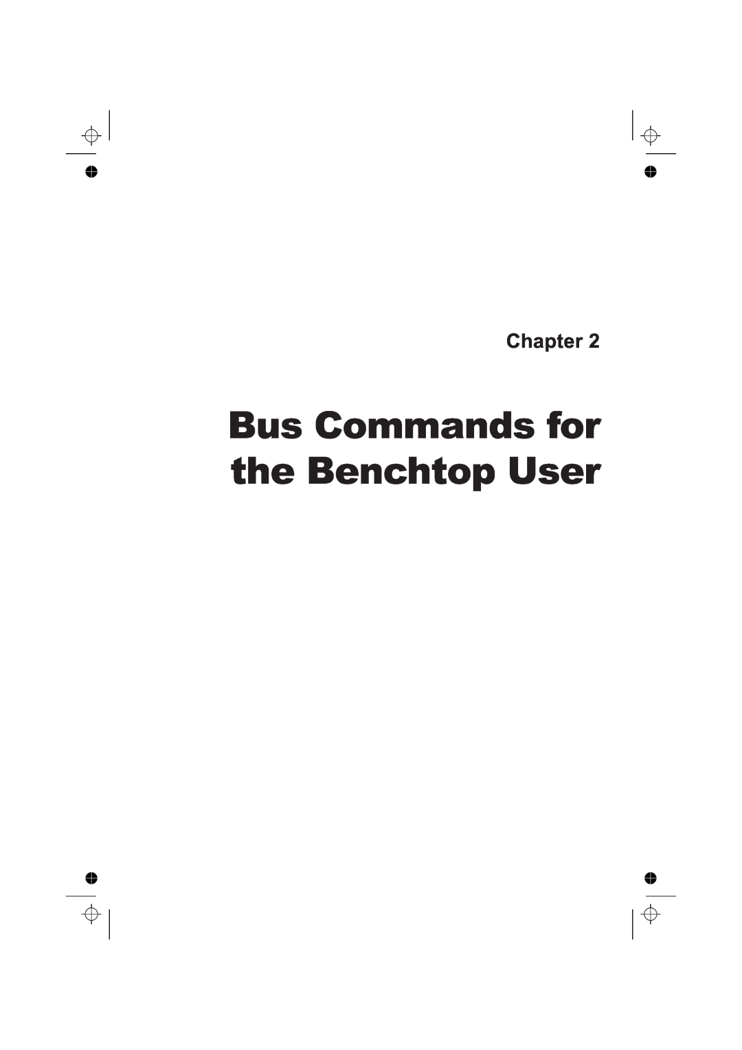 Fluke PM6681R, PM6685R manual Bus Commands for the Benchtop User, Chapter 