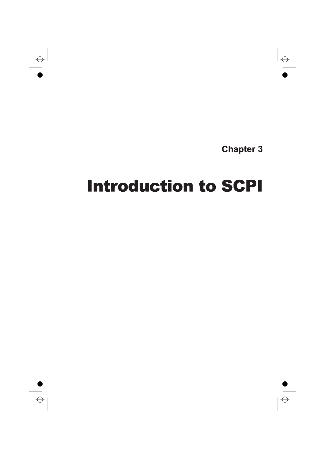 Fluke PM6681R, PM6685R manual Introduction to SCPI, Chapter 
