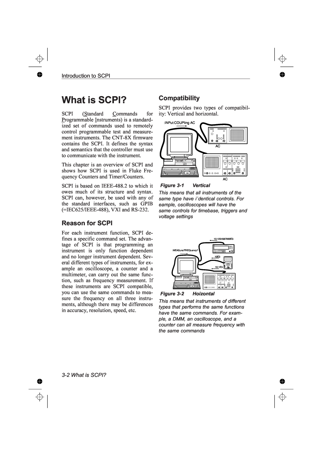 Fluke PM6685R, PM6681R manual What is SCPI?, Reason for SCPI, Compatibility 