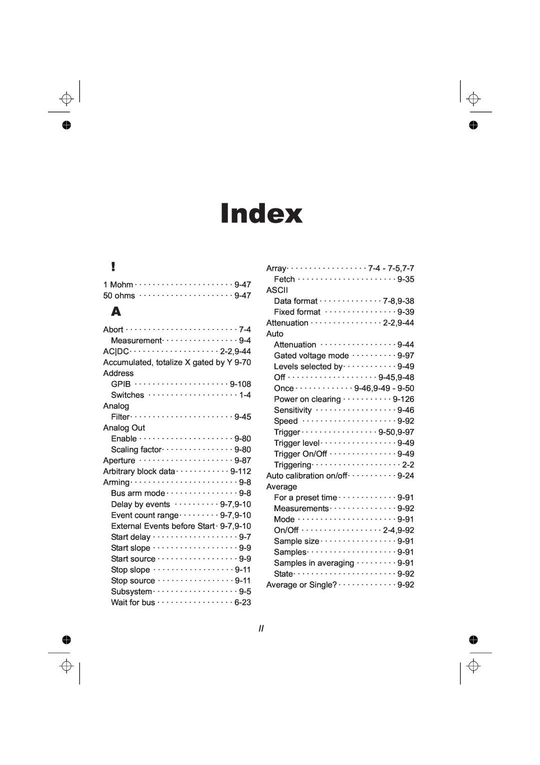 Fluke PM6681R, PM6685R manual Index 