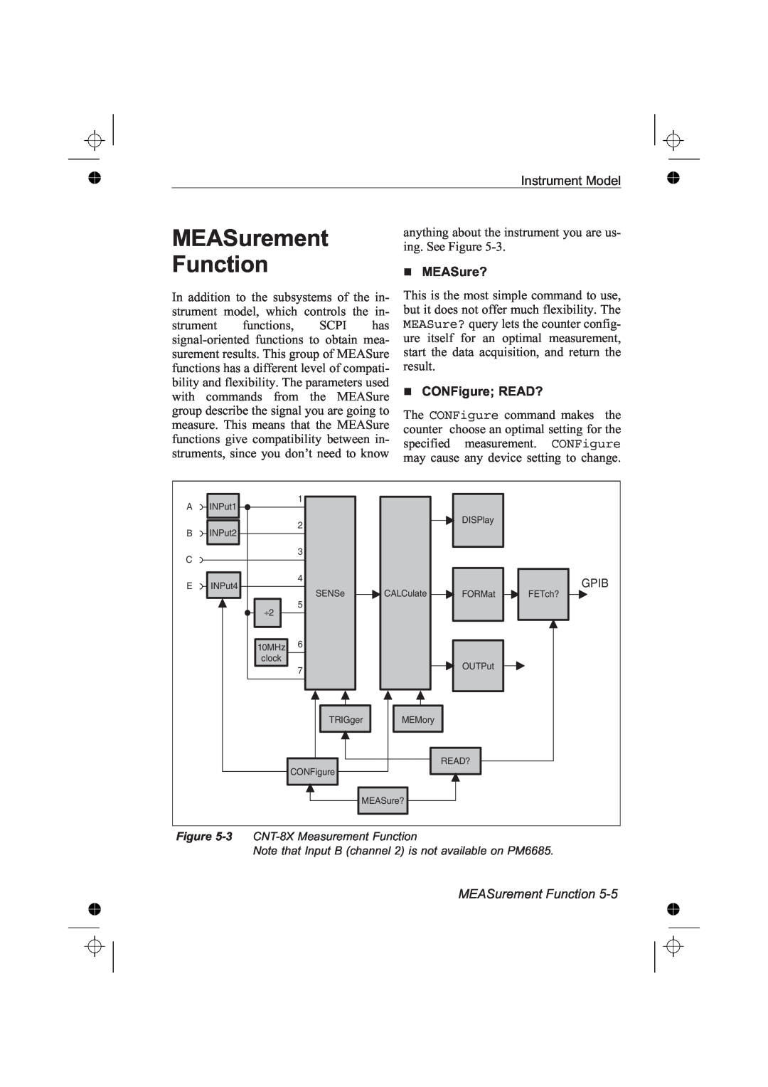 Fluke PM6681R, PM6685R manual MEASurement Function, MEASure?, CONFigure READ? 