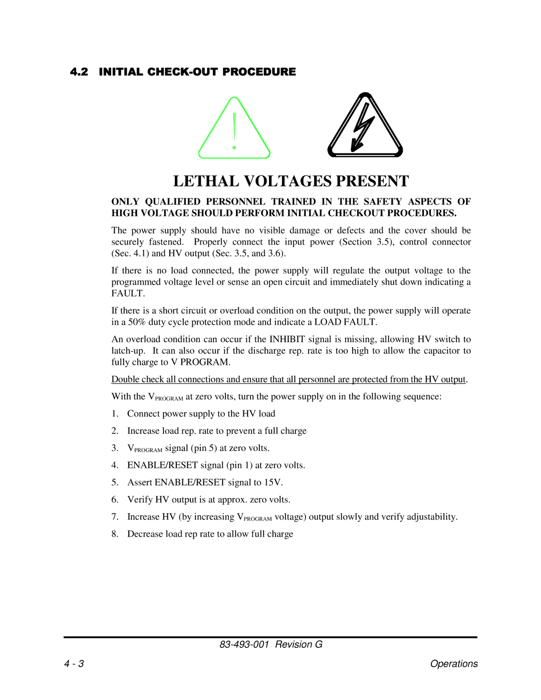 Fluke pmn instruction manual  &  , Fault 