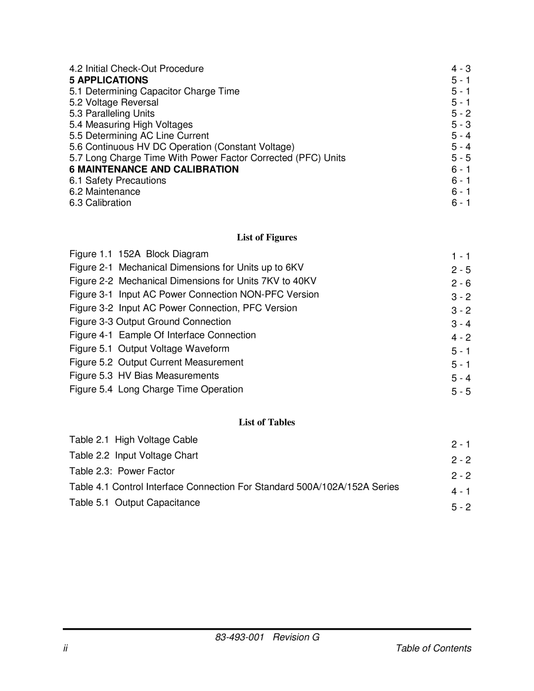 Fluke pmn instruction manual Applications, Maintenance and Calibration 