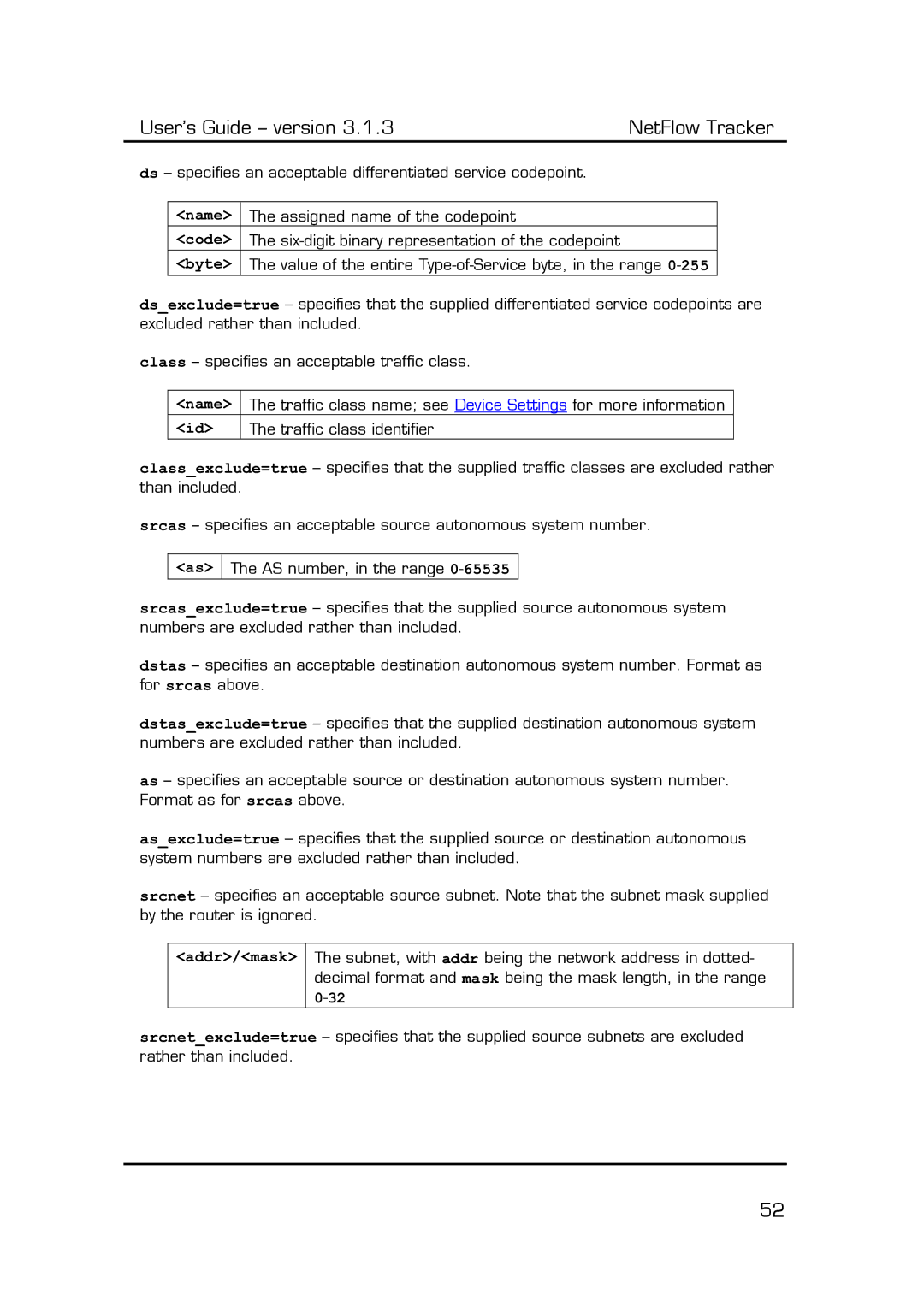 Fluke Recording Equipment manual Code, Byte, Addr/mask 