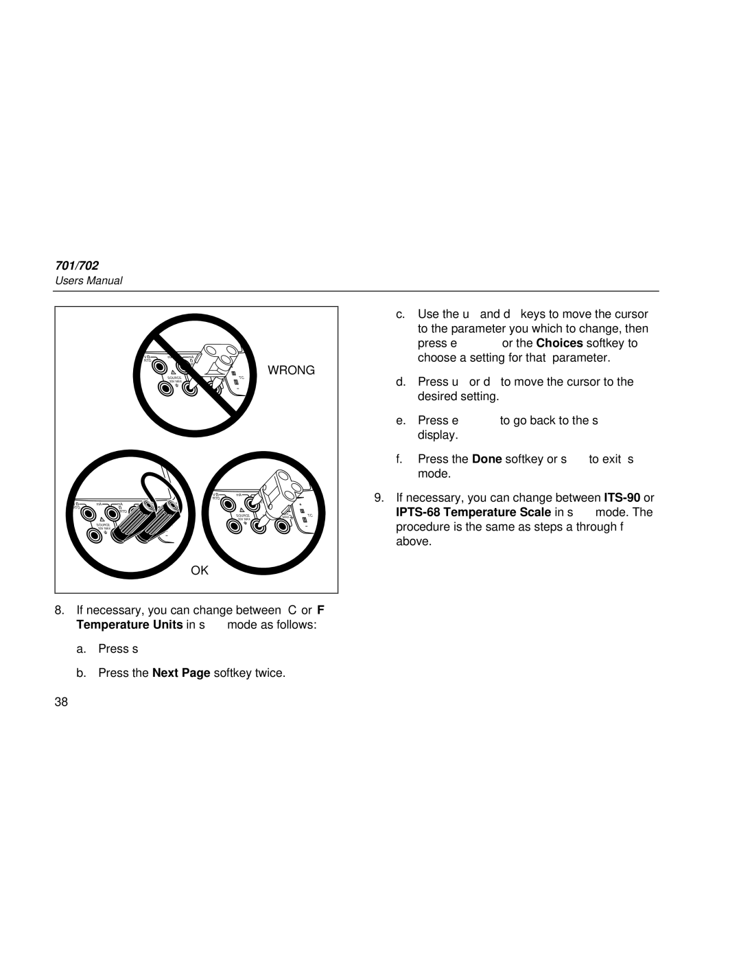 Fluke Rev. 4 user manual Wrong 