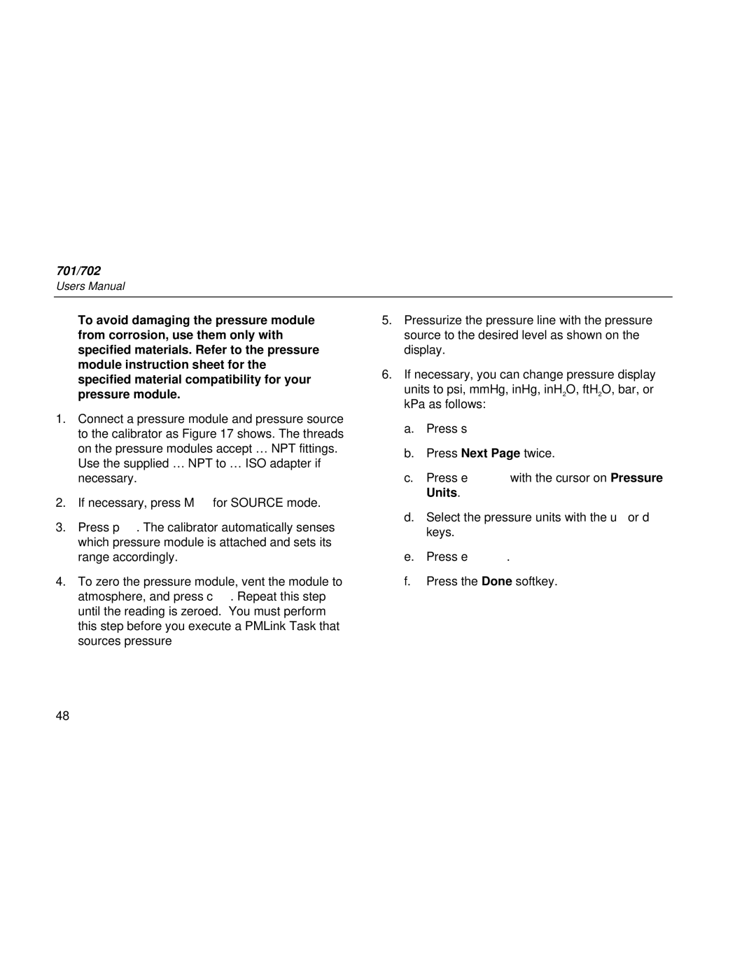 Fluke Rev. 4 user manual 701/702 