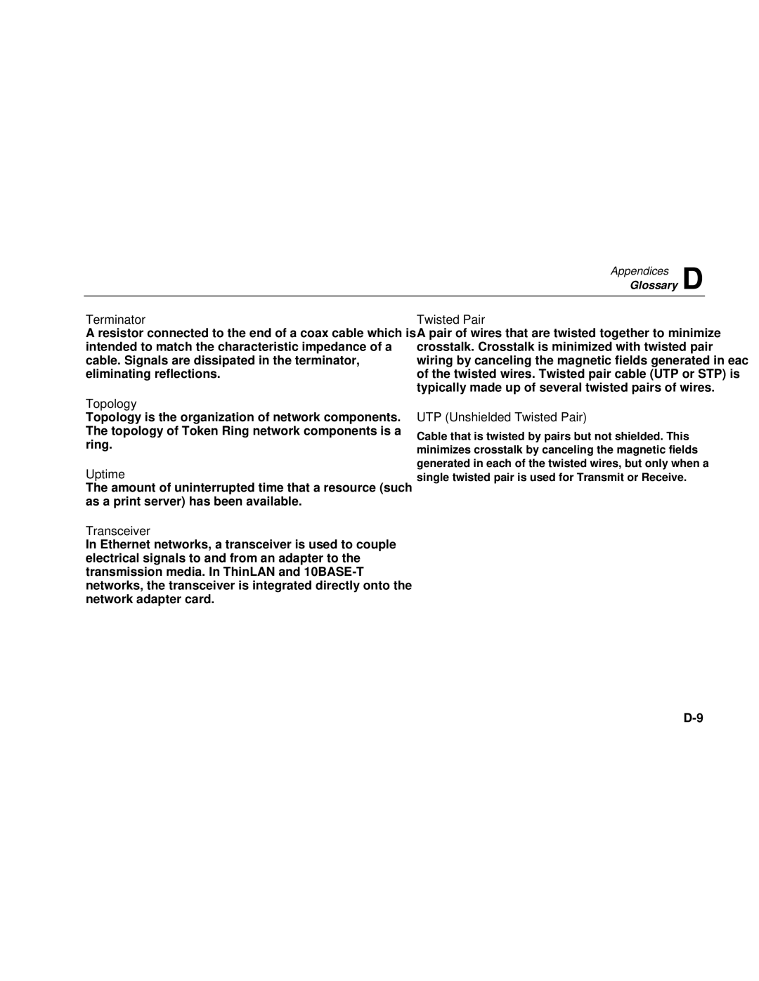 Fluke Series II user manual Uptime 