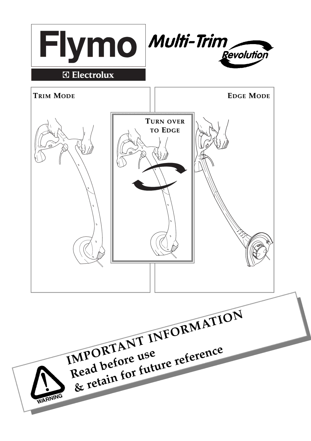 Flymo Edger And Trimmer manual Information 