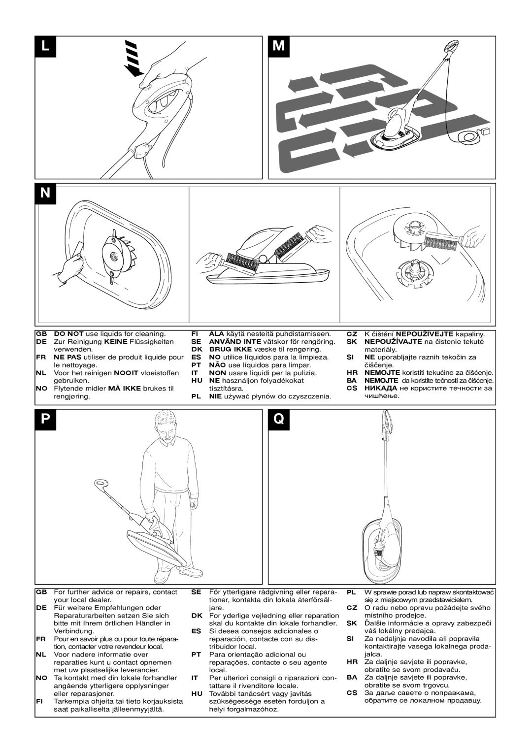 Flymo Electric Lawn Mower manual 