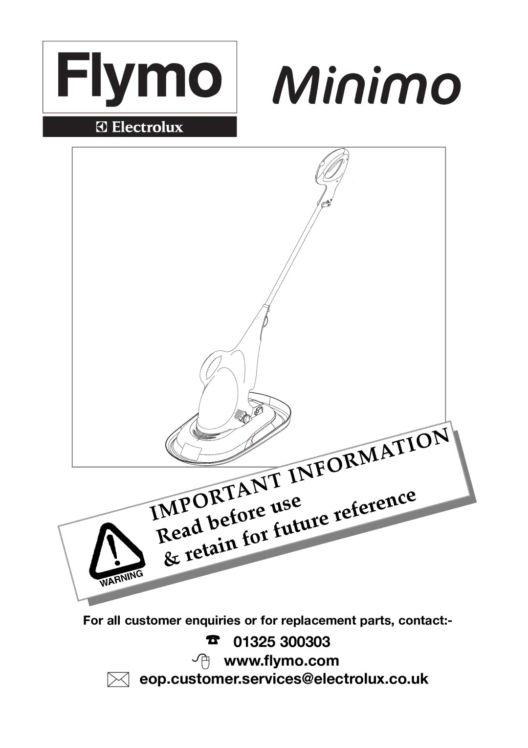 Flymo Electric Lawn Trimmer manual Information 