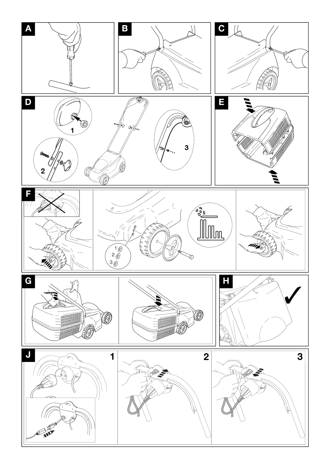 Flymo RE320 manual 